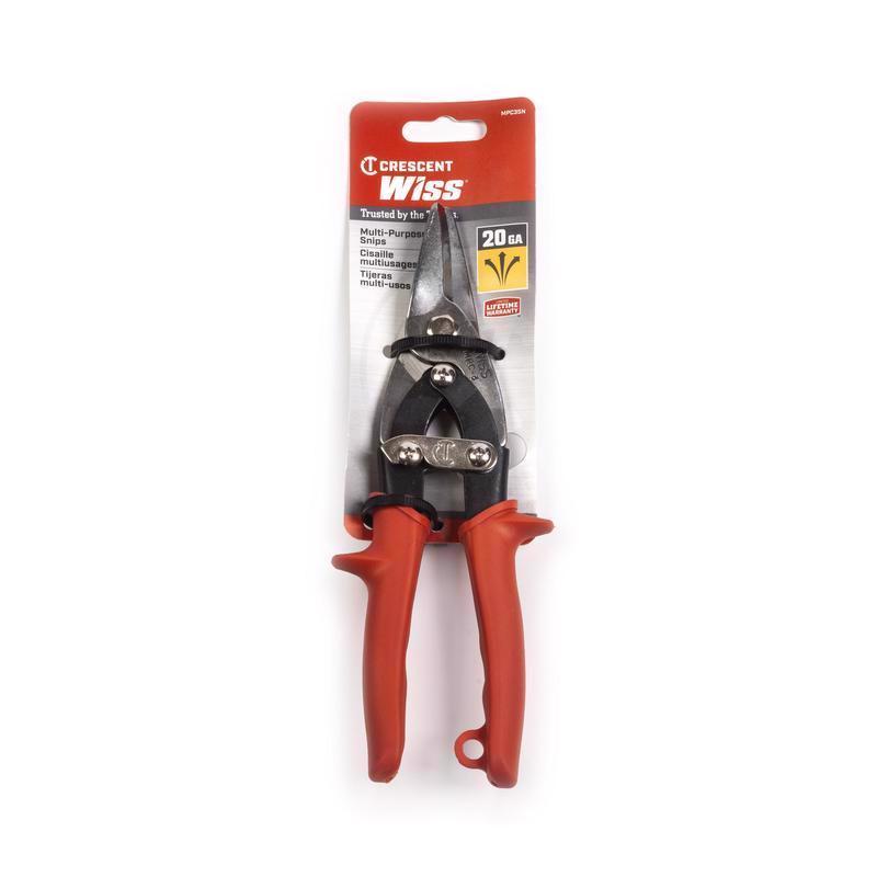 CRESCENT - Crescent Metal Wiss 9 in. Molybdenum Steel Multi-Purpose Snips 20 Ga. 1 pk