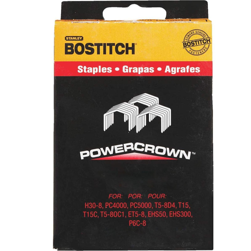 BOSTITCH - Bostitch STCR-Style 7/16 in. W X 3/8 in. L 18 Ga. Power Crown Staples 5000 pk