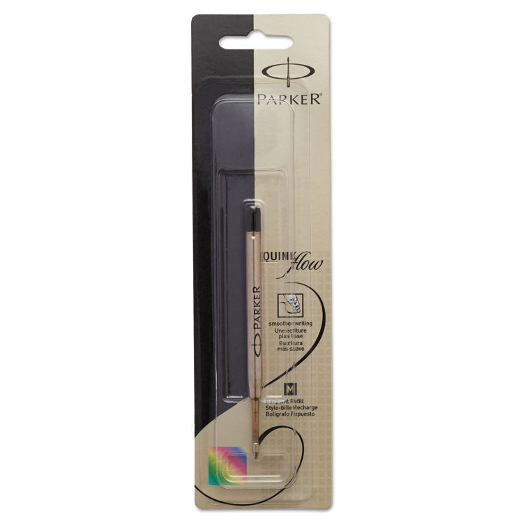 Parker - Refill for Parker Ballpoint Pens, Medium Conical Tip, Black Ink