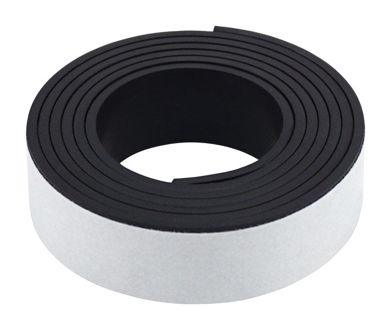 MAGNET SOURCE - Magnet Source 30 in. L X .5 in. W Black Strip Magnetic Tape 1 pc