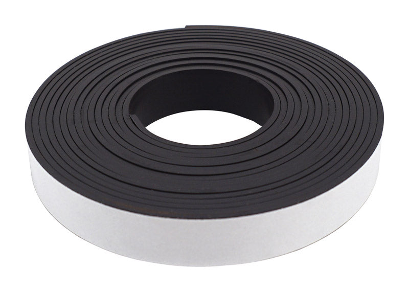MAGNET SOURCE - Magnet Source .5 in. W X 120 in. L Mounting Tape Black