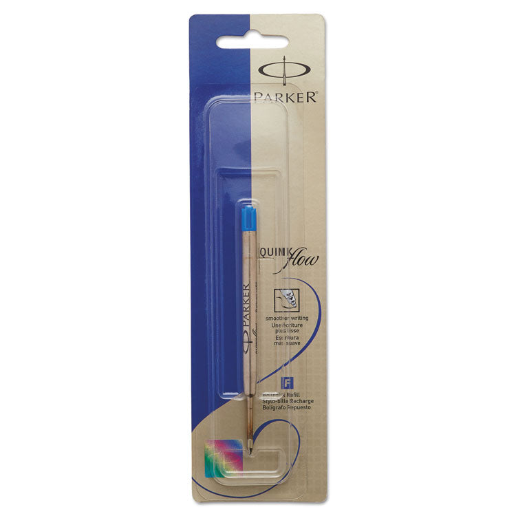 Parker - Refill for Parker Ballpoint Pens, Medium Conical Tip, Blue Ink