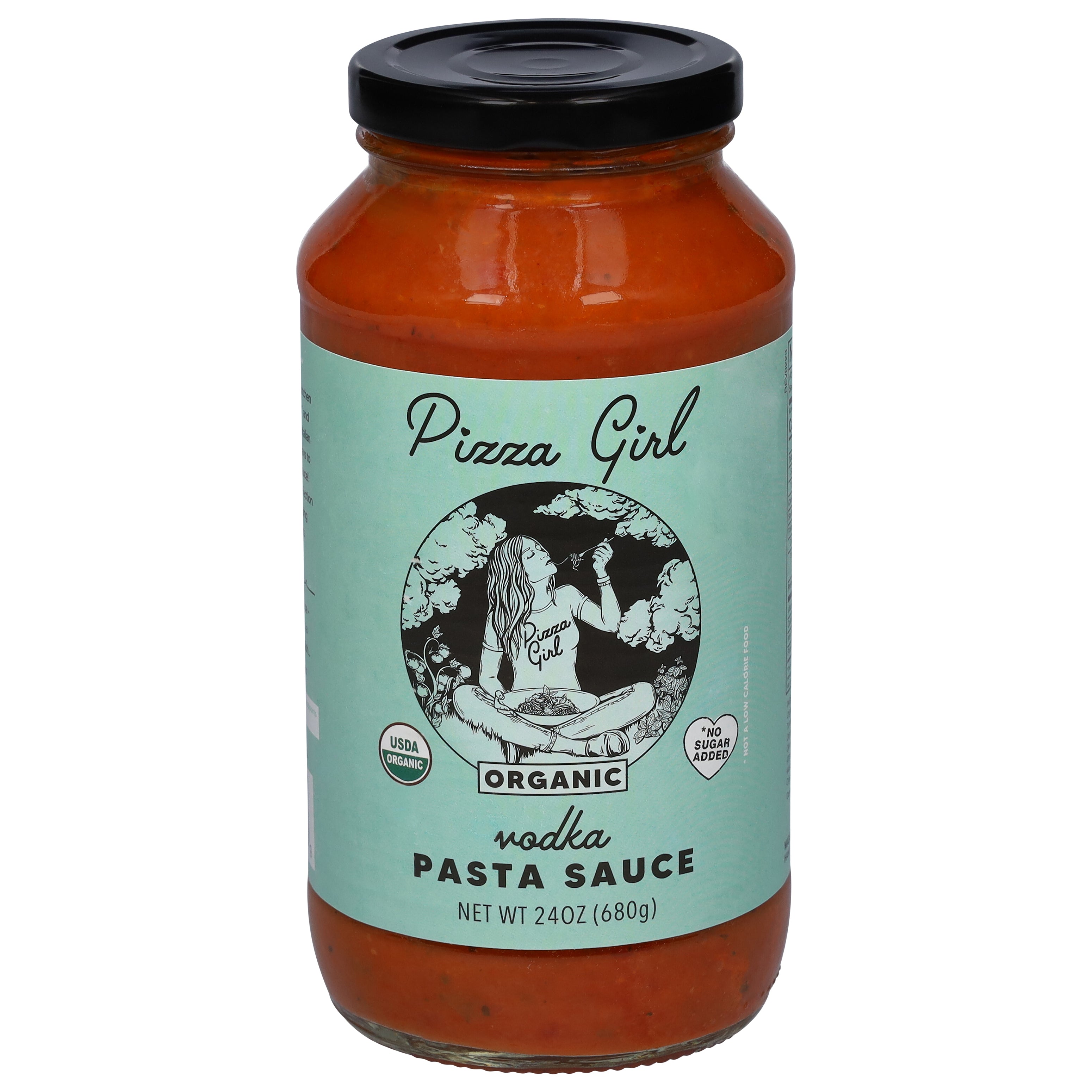 Pizza Girl Organic Vodka Pasta Sauce 24 oz - Case of 6