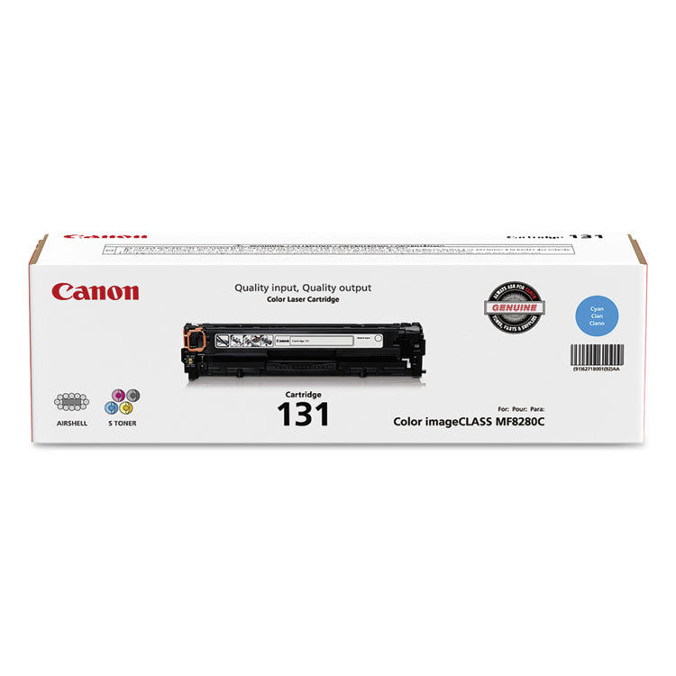 Canon - 6271B001 (CRG-131) Toner, 1,500 Page-Yield, Cyan