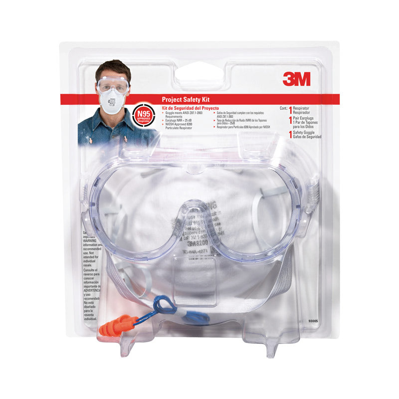 3M - 3M Clear Lens Clear Frame 1 pc