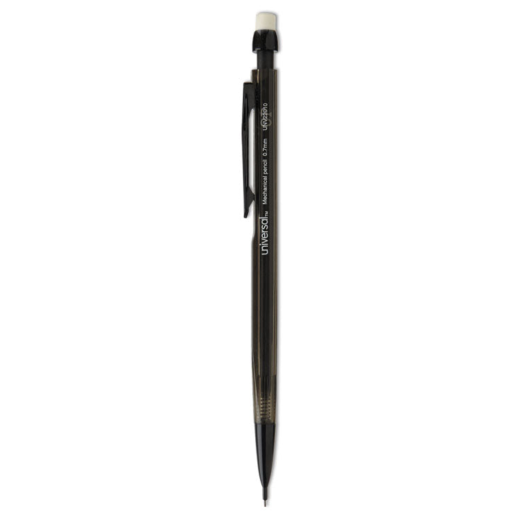 Universal - Mechanical Pencil, 0.7 mm, HB (#2.5), Black Lead, Smoke Barrel, Dozen