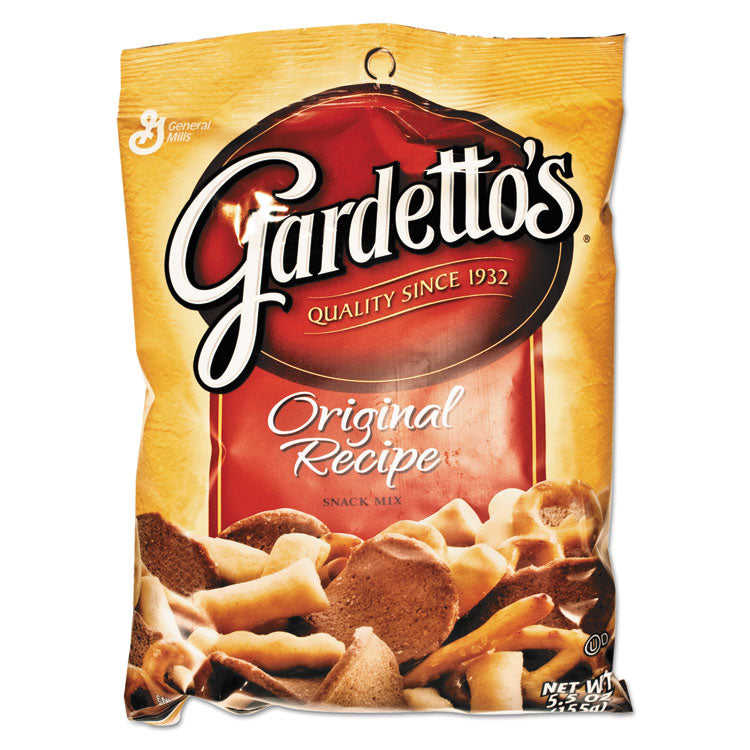 General Mills - Gardetto's Snack Mix, Original Flavor, 5.5 oz Bag, 7/Box