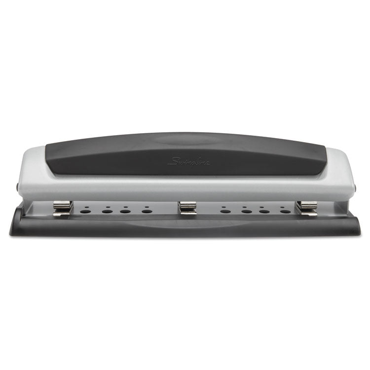 Swingline - 10-Sheet Precision Pro Desktop Two- to Three-Hole Punch, 9/32" Holes