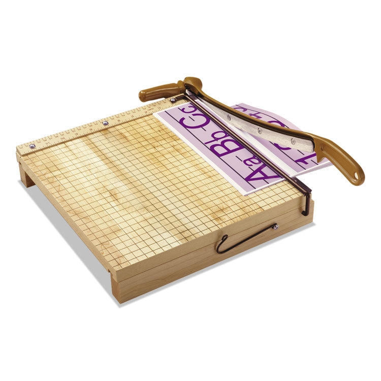 Swingline - ClassicCut Ingento Solid Maple Paper Trimmer, 15 Sheets, 12" Cut Length, 12 x 12