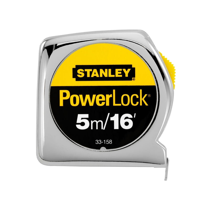 STANLEY - Stanley PowerLock 16 ft. L X 0.75 in. W Tape Measure 1 pk [33-158]