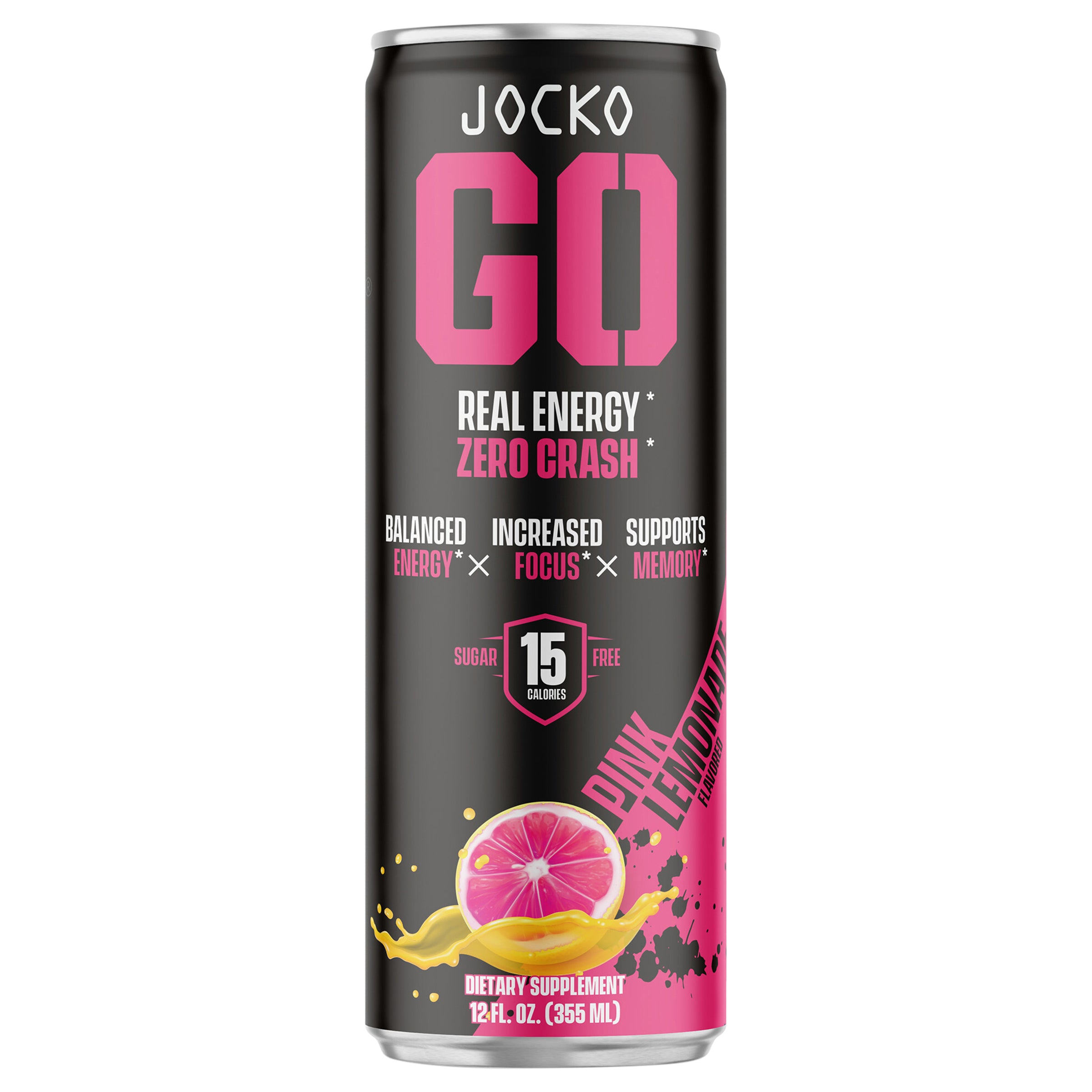 Jocko GO Pink Lemonade - Case of 12