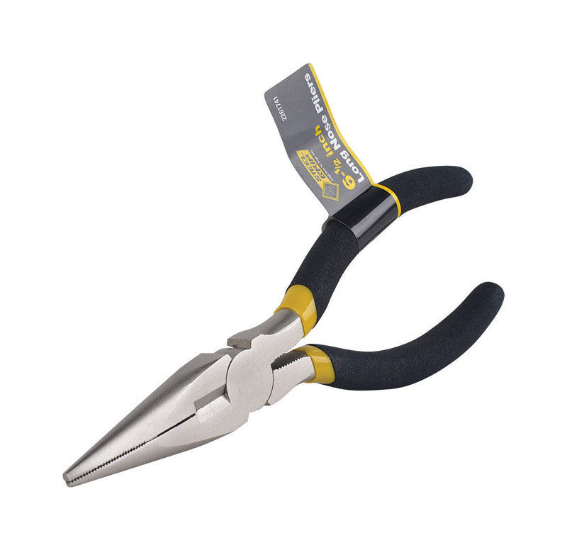 STEEL GRIP - Steel Grip 6-1/2 in. Carbon Steel Long Nose Pliers