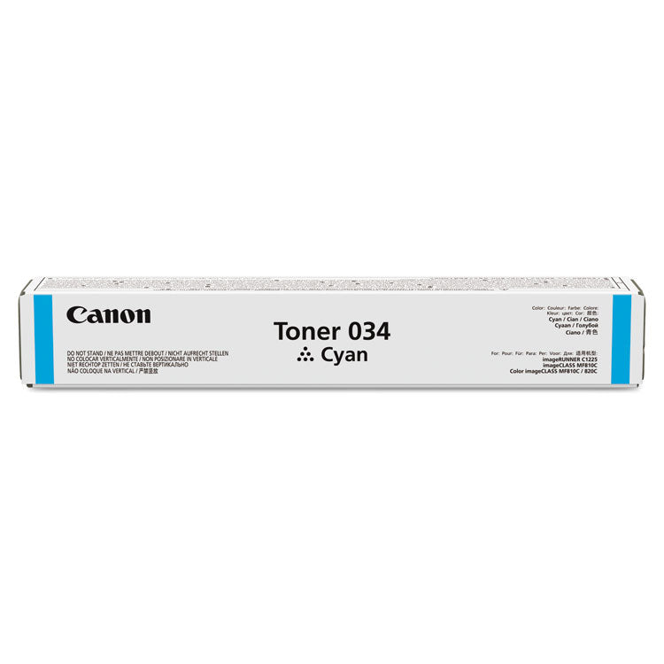 Canon - 9453B001 (034) Toner, 7,300 Page-Yield, Cyan