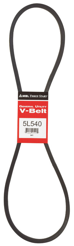 MITSUBOSHI - Mitsuboshi FHP 5L540 Standard General Utility V-Belt 0.63 in. W X 54 in. L For Fractional Horsepower