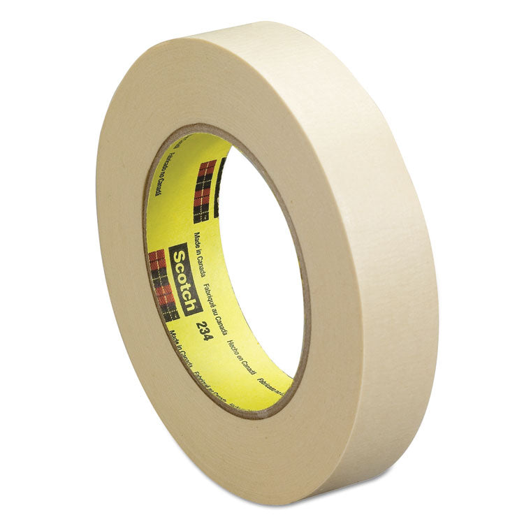 Scotch - General Purpose Masking Tape 234, 3" Core, 18 mm x 55 m, Tan