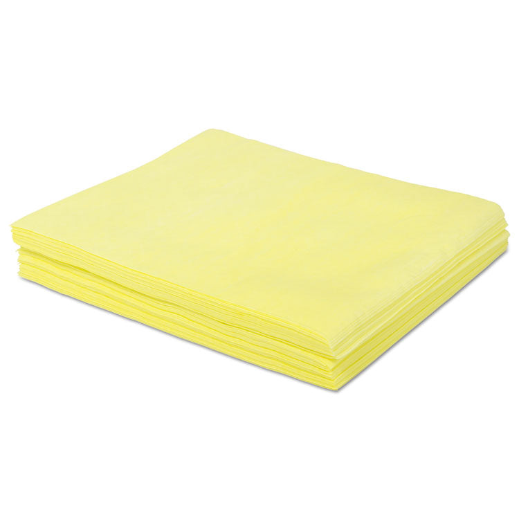 Boardwalk - Dust Cloths, 18 x 24, Yellow, 50/Bag, 10 Bags/Carton