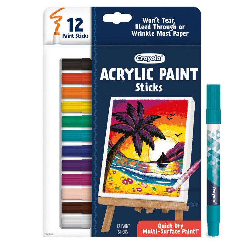 Acrylic Paint Doodle Sticks, Pack of 12
