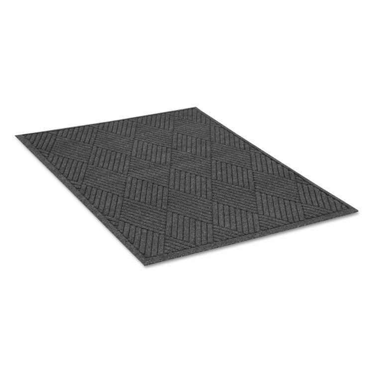 Guardian - EcoGuard Diamond Floor Mat, Rectangular, 48 x 96, Charcoal