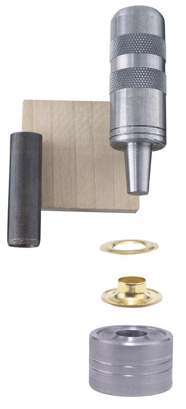 GENERAL - General 1/4 in. D Brass Grommet Kit 1 pk