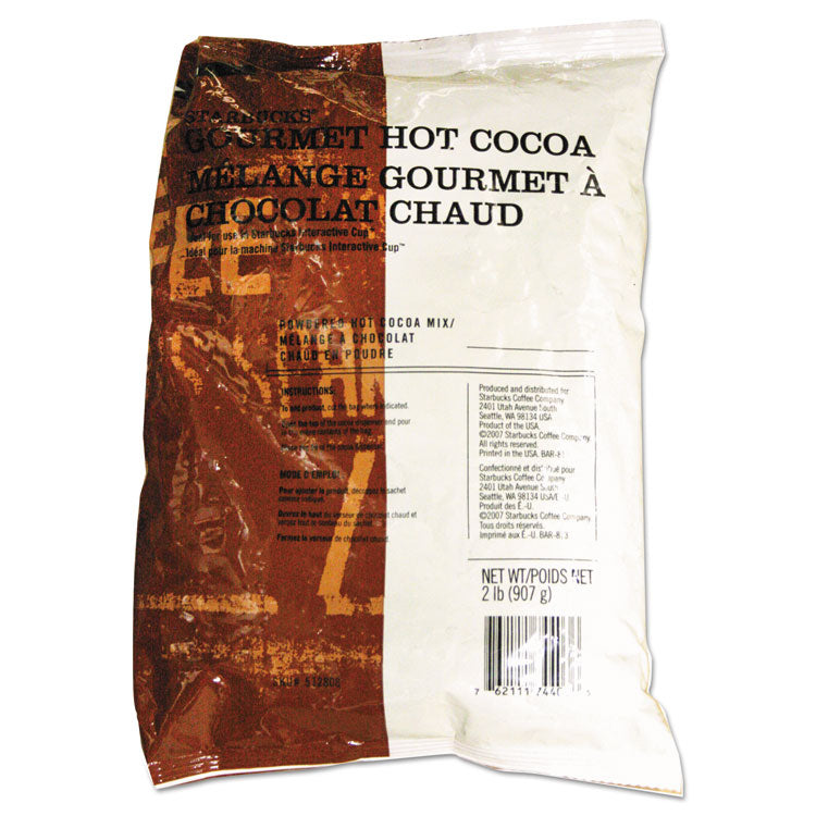 Starbucks - Gourmet Hot Cocoa, 2 lb Bag, 6/Carton