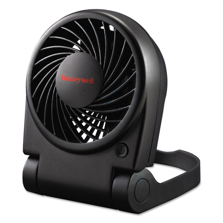 Honeywell - Turbo On The Go USB/Battery Powered Fan, Black