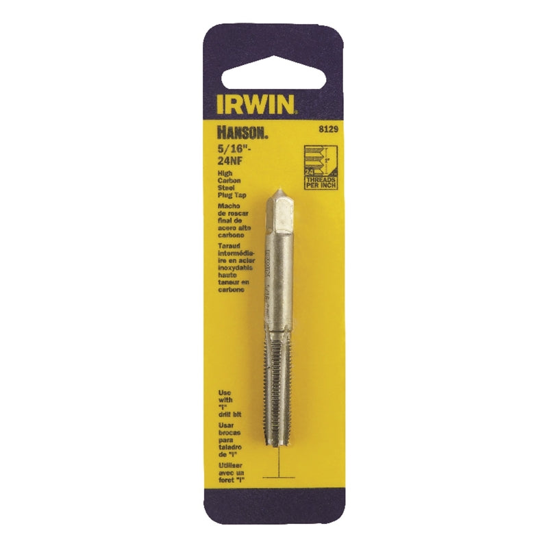 IRWIN - Irwin Hanson High Carbon Steel SAE Fraction Tap 5/16 in. 1 pc [8129]