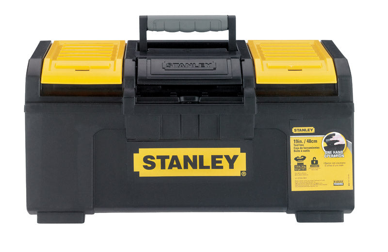 STANLEY - Stanley 19 in. Tool Box Black/Yellow