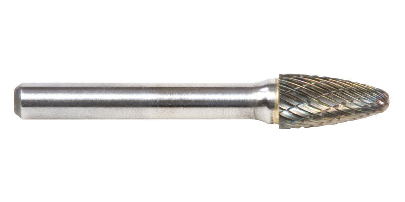FORNEY - Forney 3/8 in. D X 2.5 in. L Tree Burr Tungsten Carbide 1 pc [60125]