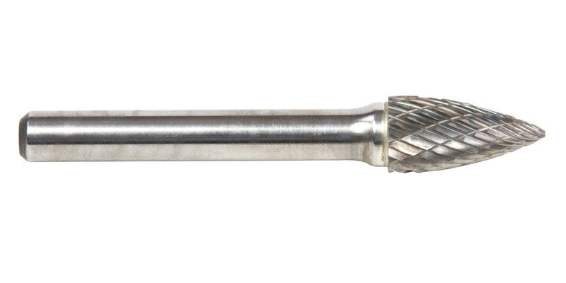 FORNEY - Forney 3/8 in. D X 2.5 in. L Tree Burr Tungsten Carbide 1 pc [60127]