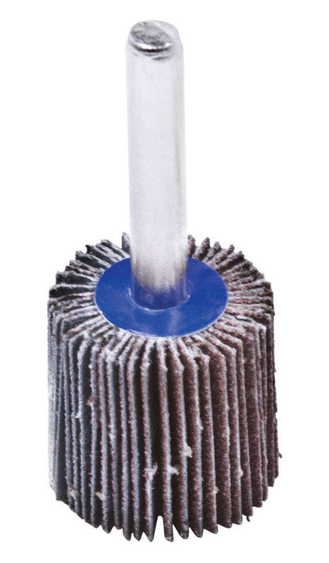 FORNEY - Forney 1 in. D X 1/4 in. Aluminum Oxide Flap Wheel 80 Grit 1 pc