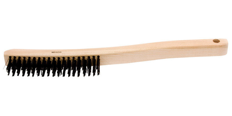 FORNEY - Forney 13-3/4 in. L X 2.25 in. W Scratch Brush Wood 1 pc [70504]