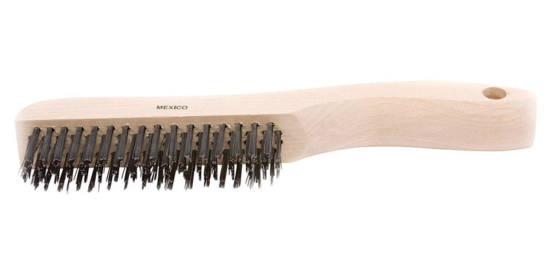 FORNEY - Forney 10-1/4 in. L X 2 in. W Scratch Brush Wood 1 pc