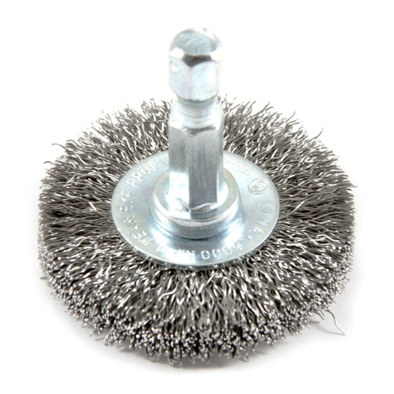 FORNEY - Forney 1-1/2 in. Crimped Wire Wheel Brush Metal 6000 rpm 1 pc [72726]