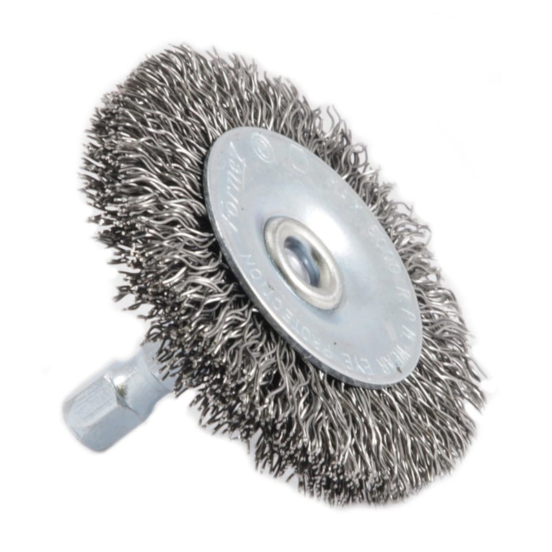 FORNEY - Forney 2 in. Crimped Wire Wheel Brush Metal 6000 rpm 1 pc [72727]