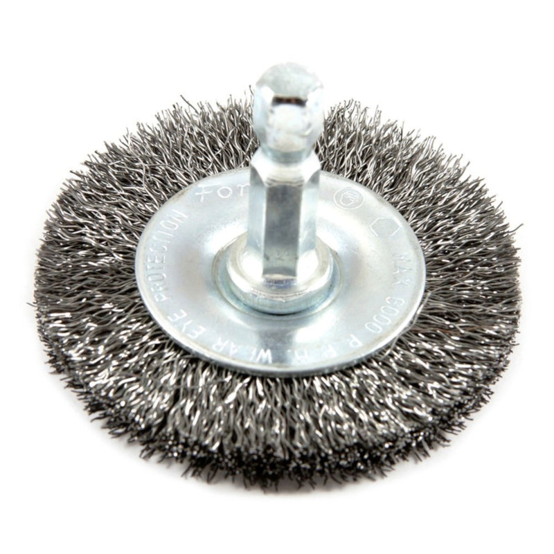 FORNEY - Forney 2 in. Crimped Wire Wheel Brush Metal 6000 rpm 1 pc [72728]