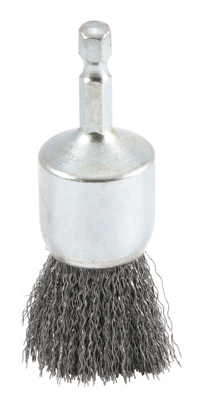 FORNEY - Forney 1 in. Crimped Wire Wheel Brush Metal 20000 rpm 1 pc [72738]