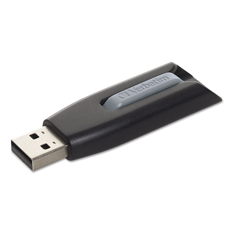 Verbatim - Store 'n' Go V3 USB 3.0 Drive, 64 GB, Black/Gray