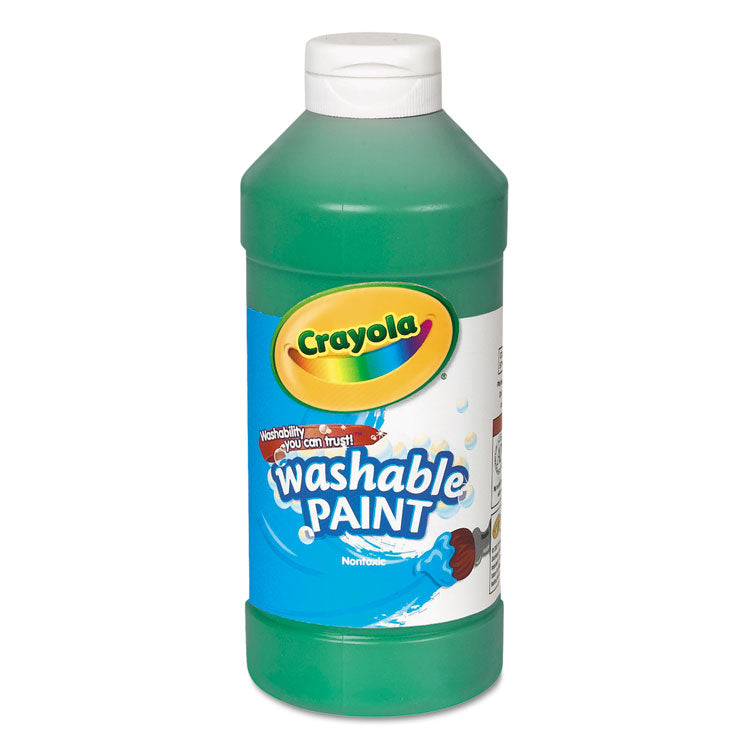 Crayola - Washable Paint, Green, 16 oz Bottle