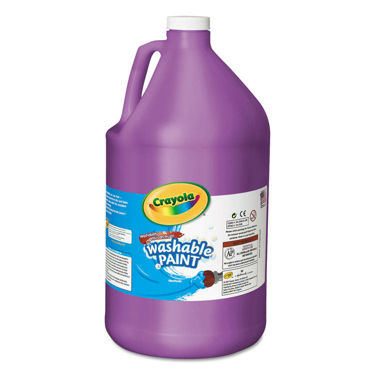 Crayola - Washable Paint, Violet, 1 gal Bottle (9648650)