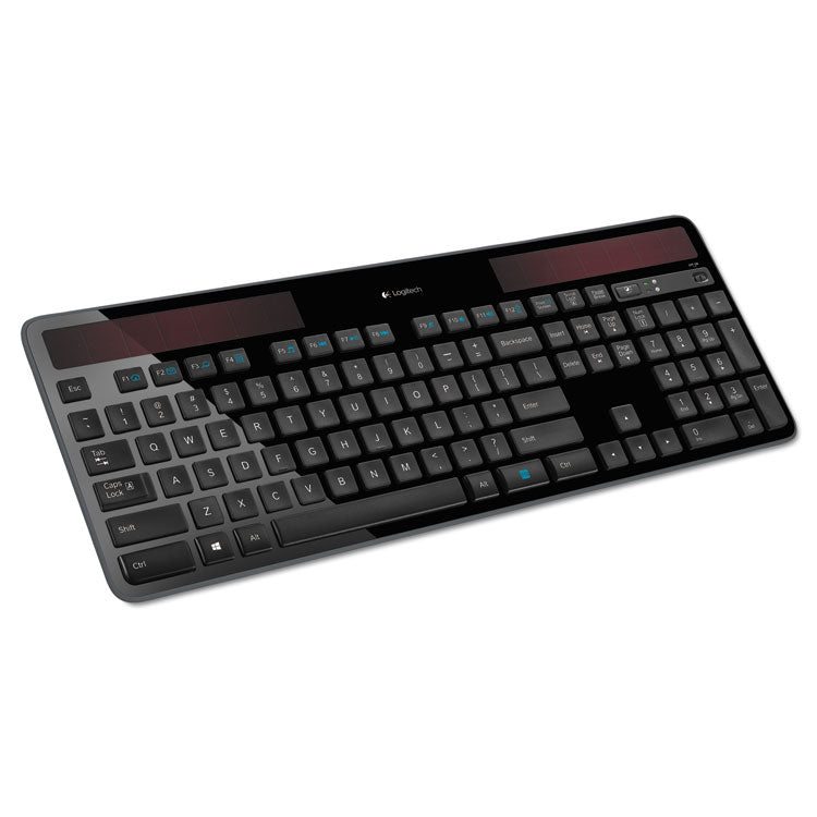 Logitech - K750 Wireless Solar Keyboard, Black