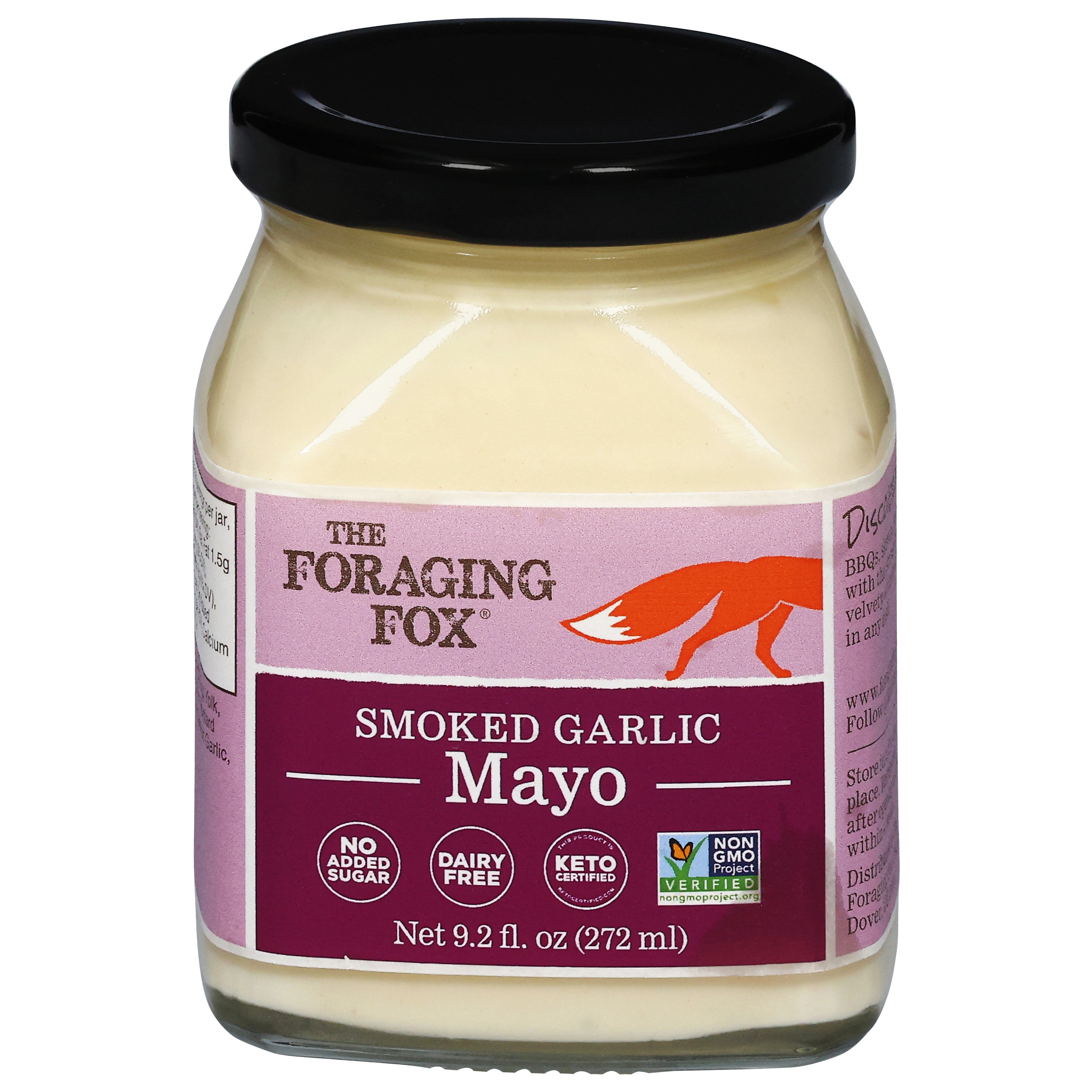 The Foraging Fox Smoked Garlic Mayo 9.2 fl oz - Case of 6