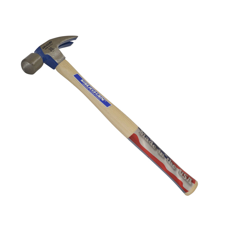 VAUGHAN - Vaughan 20 oz Smooth Face Rip Hammer 16 in. Hickory Handle