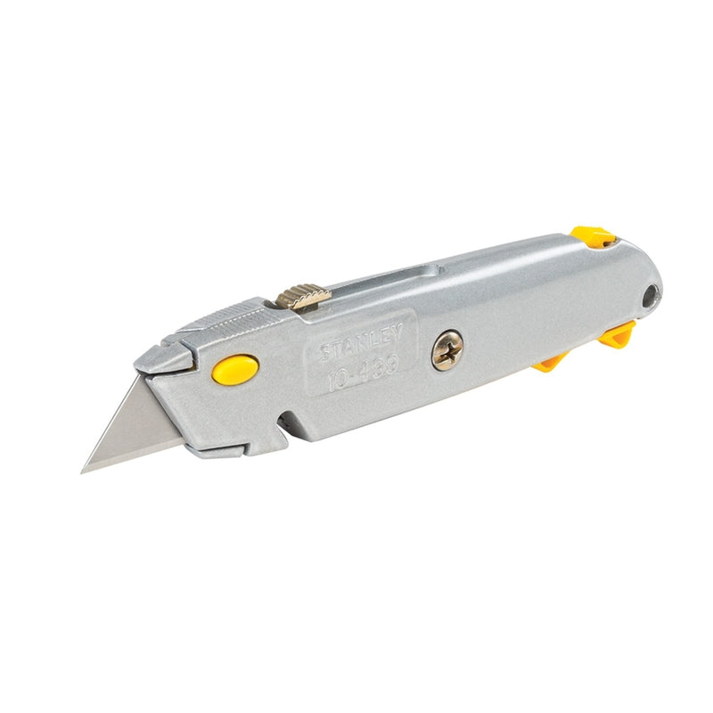 STANLEY - Stanley QuickChange 6-3/8 in. Retractable Utility Knife Gray 1 pk