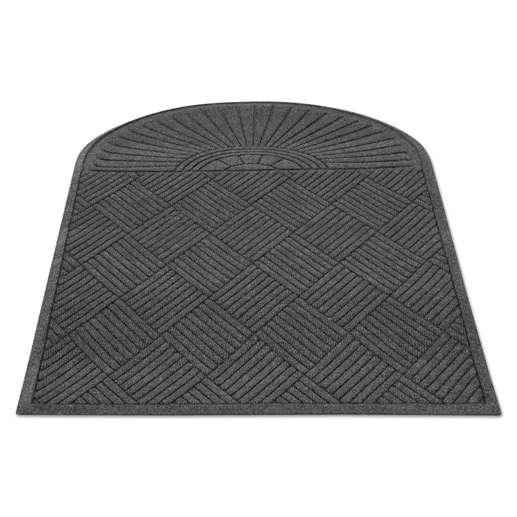 Guardian - EcoGuard Diamond Floor Mat, Single Fan, 36 x 72, Charcoal