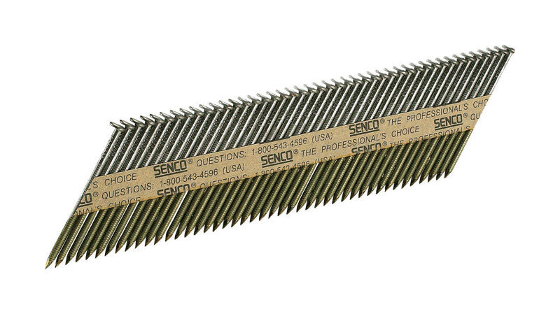 SENCO - Senco 3 in. Angled Strip Bright Framing Nails 34 deg 2500 pk