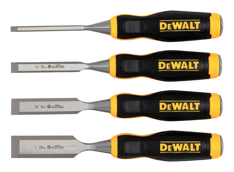 DEWALT - DeWalt 5 in. L Wood Chisel Set 4 pc