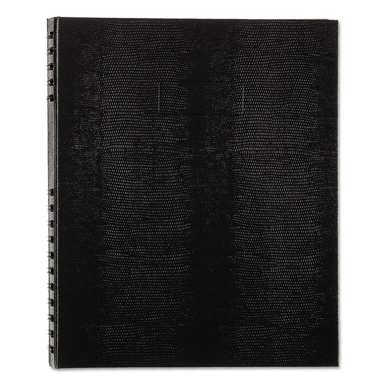 Blueline - NotePro Notebook, 1-Subject, Medium/College Rule, Black Cover, (150) 11 x 8.5 Sheets