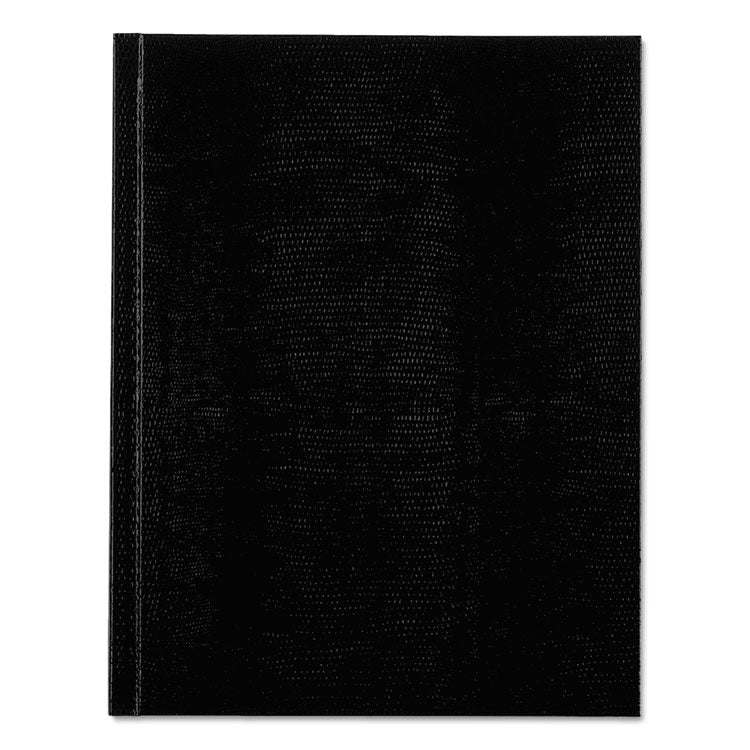 Blueline - Executive Notebook, 1-Subject, Medium/College Rule, Black Cover, (150) 9.25 x 7.25 Sheets