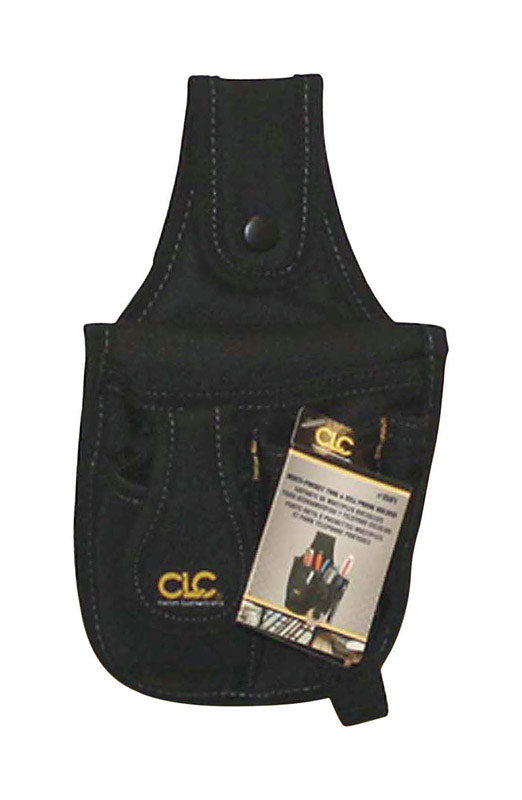 CLC - CLC 4 pocket Polyester Fabric Tool and Cellular Phone Holder 6 in. L X 9.8 in. H Black