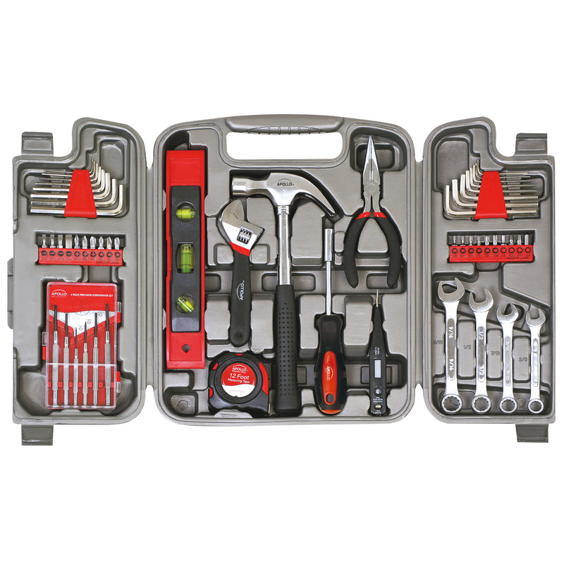 APOLLO TOOLS - Apollo Tools Household Tool Kit 53 pc